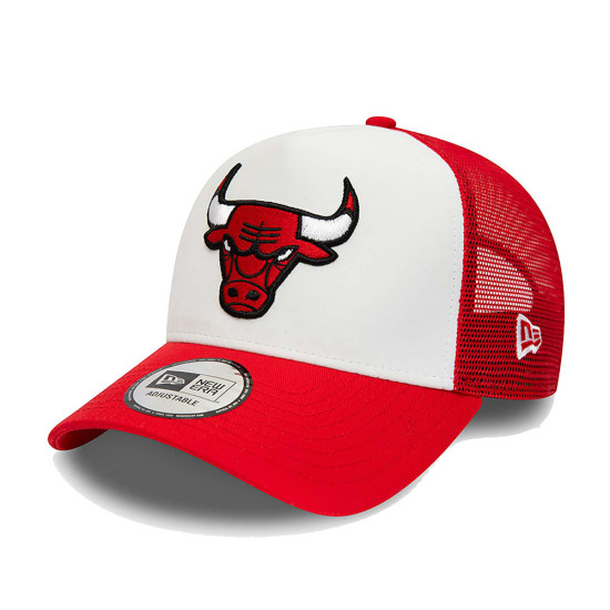 New Era Καπέλο Chicago Bulls Team Colour Red A-Frame Trucker Cap